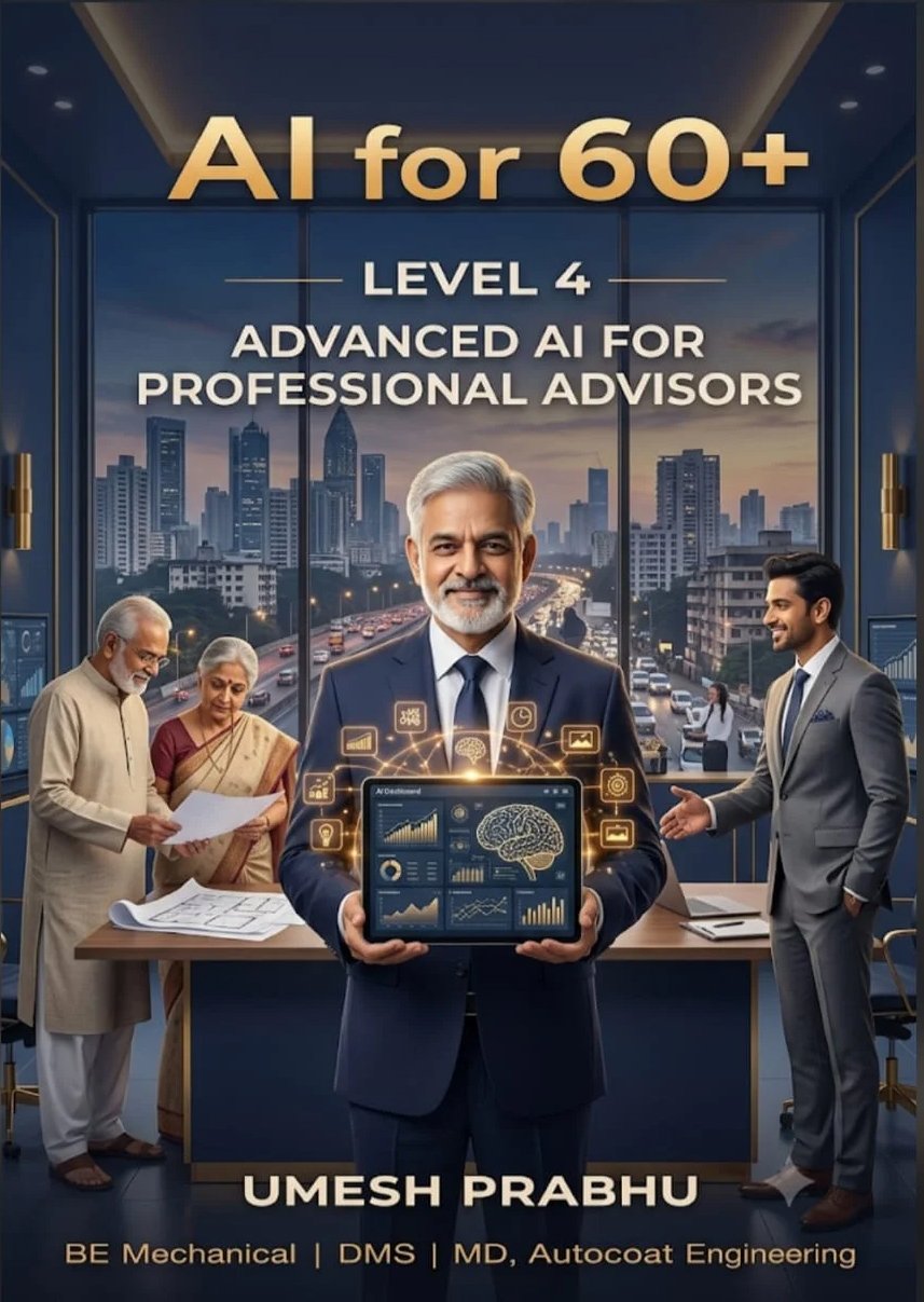 AI for 60+ Level 4 - Advanced AI for Professional Advisors by Umesh Prabhu
